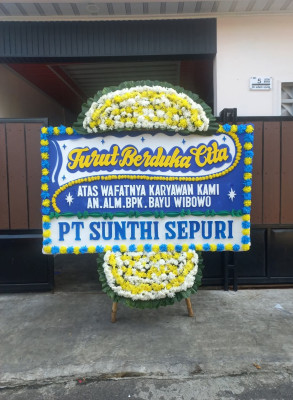 Papan Bunga Duka di Sempakata