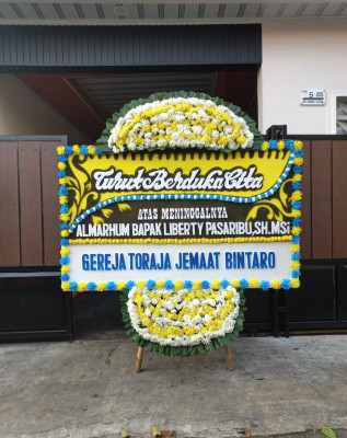 Papan Bunga Duka di Sempakata